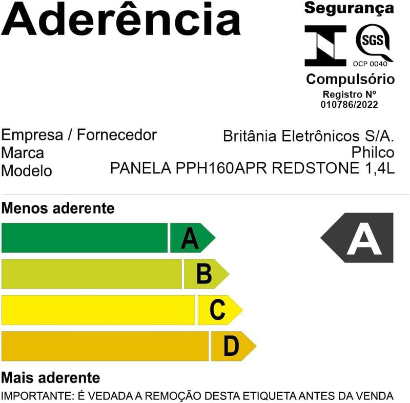 Panela Redstone com Tampa de Vidro 1,4L - Loja Online
