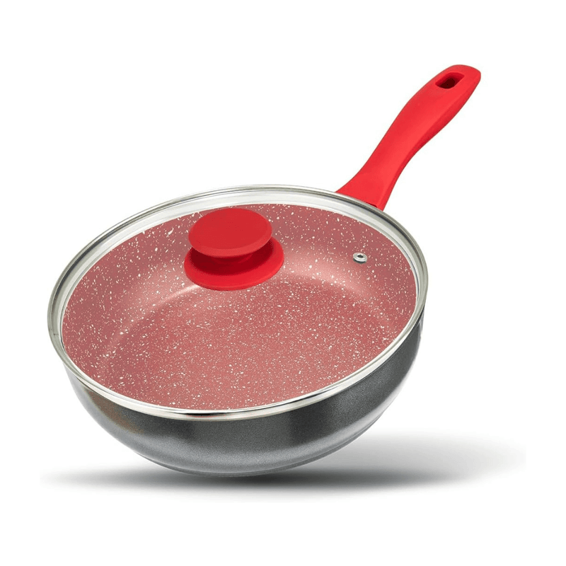 Panela Redstone com Tampa de Vidro 2,7L - Loja Online