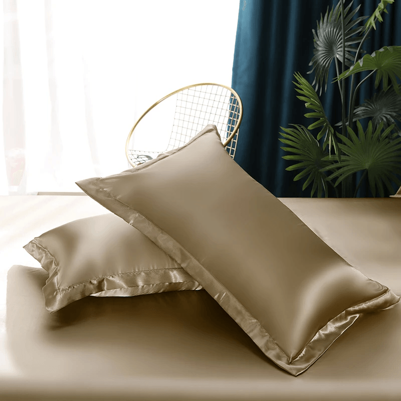 Conjunto de Cama de Cetim ConfortPlus | 4 Peças Linha Premium - Loja Online