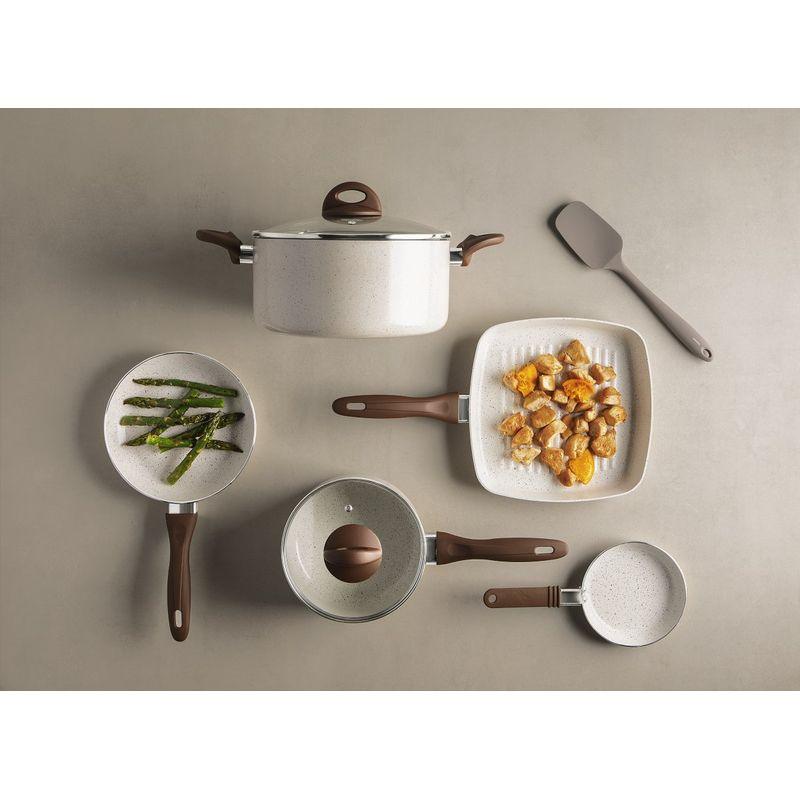 Jogo de Panelas Antiaderente Ceramic Life Smart Plus 8 peças + Brinde - Loja Online