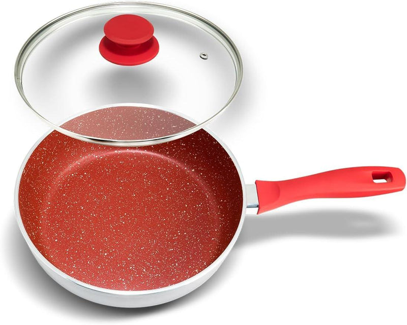 Panela Redstone com Tampa de Vidro 2,7L - Loja Online