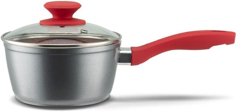 Panela com tampa Linha Définitive com revestimento Redstone 6,1L - Loja Online