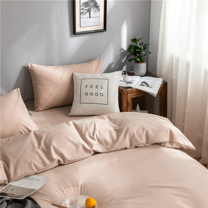 Jogo de Cama 4 Peças de Luxo em Algodão 100% Puro - Loja Online