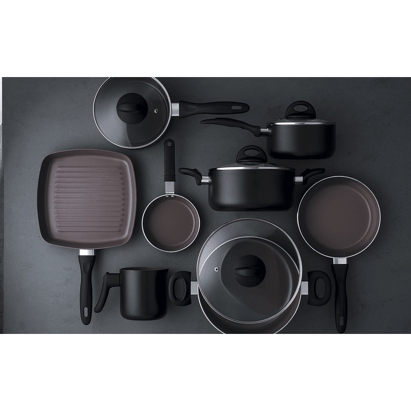Jogo de Panelas Antiaderente Ceramic Life Smart Plus 8 peças - Loja Online