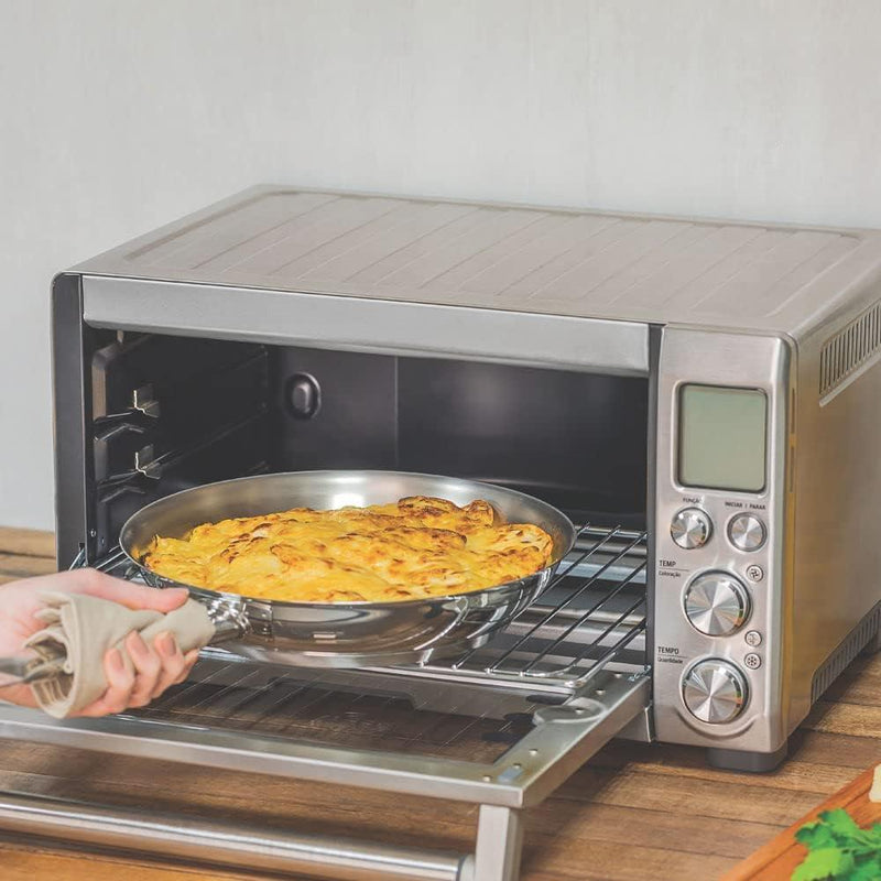 Jogo de 5 Panelas Solar em Aço Inox com Fundo Triplo e Tampas de Inox - Loja Online