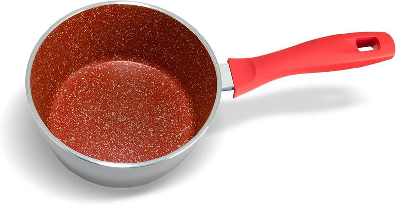 Panela Redstone com Tampa de Vidro 1,4L - Loja Online