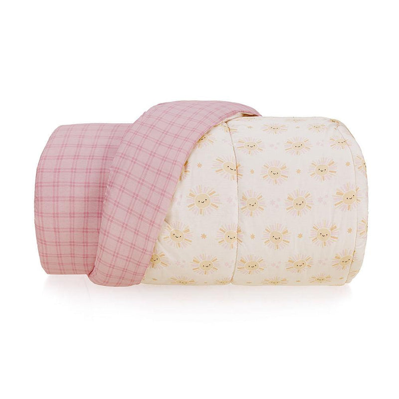 Edredom Infantil Solteiro 180 fios Percal 100% Algodão Nina Estampado - Loja Online